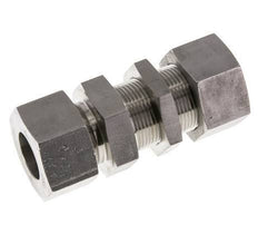 25S Gerade Schneidverschraubung aus Edelstahl Schottwand 400 bar ISO 8434-1