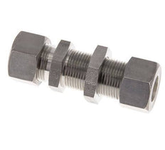 15L-Edelstahl-Druckverschraubung mit Schottwand 315 bar ISO 8434-1