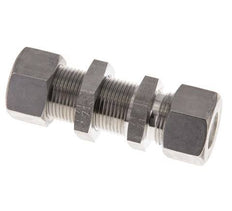 15L-Edelstahl-Druckverschraubung mit Schottwand 315 bar ISO 8434-1