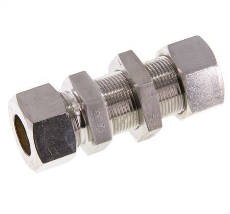 18L-Edelstahl-Verschraubung mit geradem Druckanschluss 315 bar ISO 8434-1