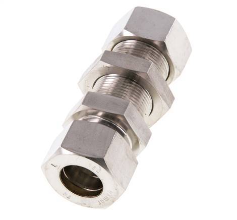 18L-Edelstahl-Verschraubung mit geradem Druckanschluss 315 bar ISO 8434-1