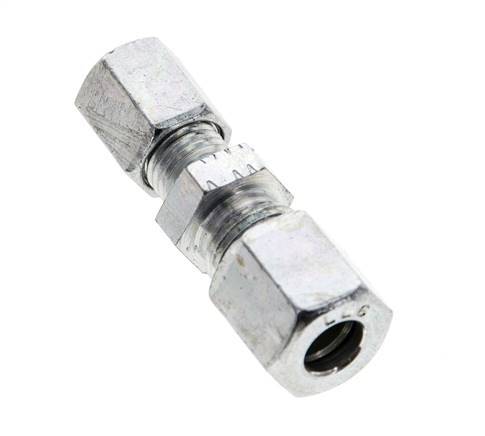 4LL & 6LL Zink plated Steel Straight Cutting Fitting 100 bar ISO 8434-1