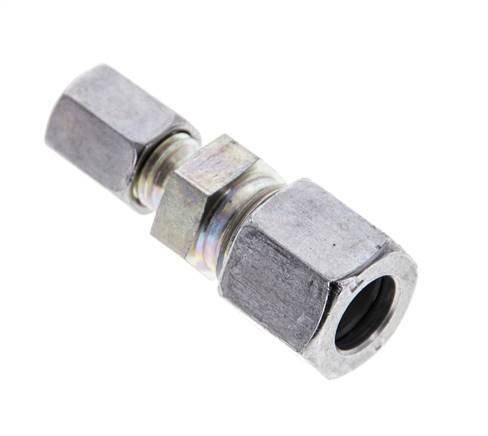 4LL & 8LL Zink plated Steel Straight Cutting Fitting 100 bar ISO 8434-1