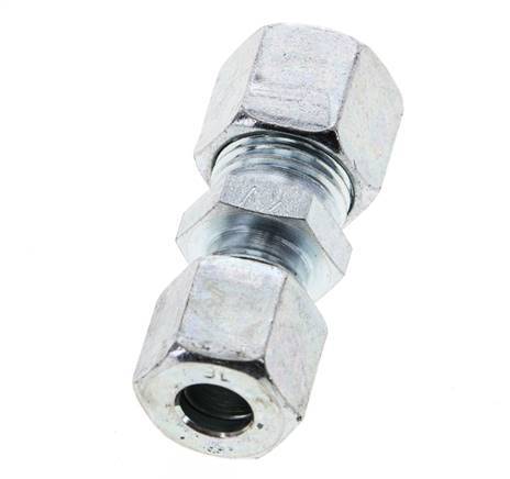 8L & 10L Zink plated Steel Straight Cutting Fitting 315 bar ISO 8434-1