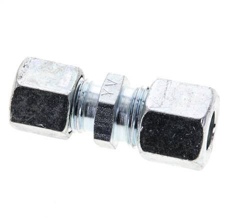 8L & 10L Zink plated Steel Straight Cutting Fitting 315 bar ISO 8434-1