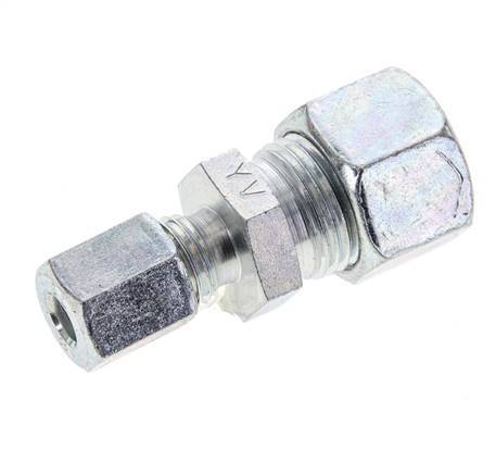 6L & 12L Zink plated Steel Straight Cutting Fitting 315 bar ISO 8434-1