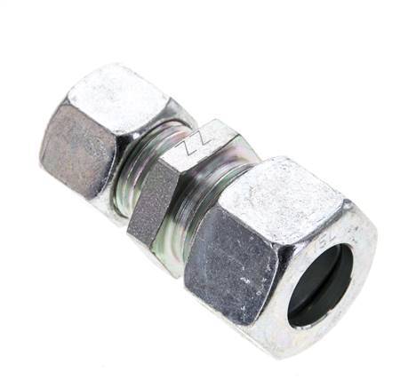 12L & 15L Zink plated Steel Straight Cutting Fitting 315 bar ISO 8434-1