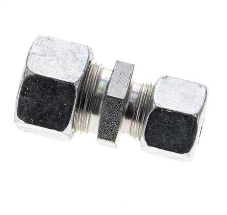 12L & 15L Zink plated Steel Straight Cutting Fitting 315 bar ISO 8434-1