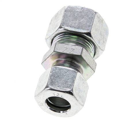 12L & 15L Zink plated Steel Straight Cutting Fitting 315 bar ISO 8434-1