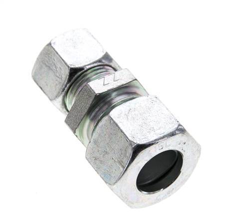 12L & 15L Zink plated Steel Straight Cutting Fitting 315 bar ISO 8434-1