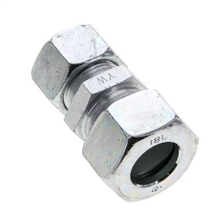 15L & 18L Zink plated Steel Straight Cutting Fitting 315 bar ISO 8434-1