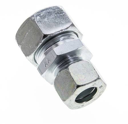 15L & 22L Zink plated Steel Straight Cutting Fitting 160 bar ISO 8434-1
