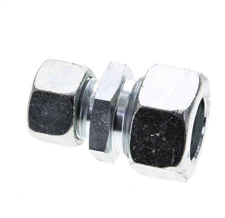 15L & 22L Zink plated Steel Straight Cutting Fitting 160 bar ISO 8434-1