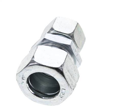 15L & 22L Zink plated Steel Straight Cutting Fitting 160 bar ISO 8434-1