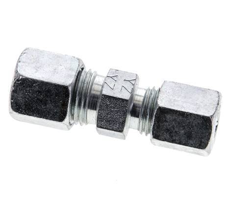 6S & 8S Zink plated Steel Straight Cutting Fitting 630 bar ISO 8434-1