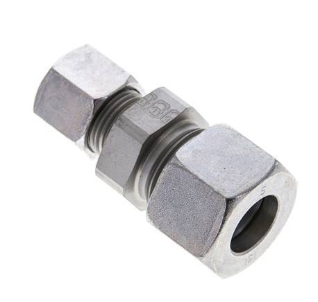 10S & 16S Zink plated Steel Straight Cutting Fitting 400 bar ISO 8434-1