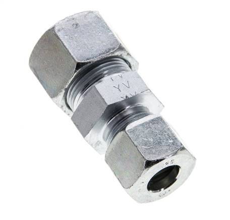 12S & 16S Zink plated Steel Straight Cutting Fitting 400 bar ISO 8434-1