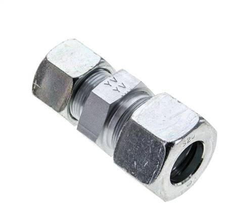 16S & 20S Zink plated Steel Straight Cutting Fitting 400 bar ISO 8434-1