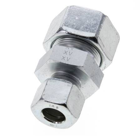 16S & 25S Zink plated Steel Straight Cutting Fitting 400 bar ISO 8434-1