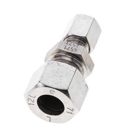 6L & 12L Stainless Steel Straight Cutting Fitting 315 bar ISO 8434-1