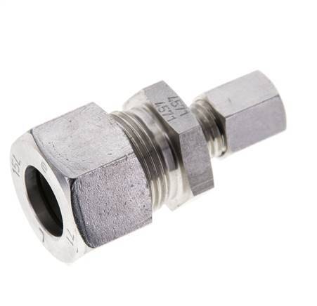 6L & 15L Stainless Steel Straight Cutting Fitting 315 bar ISO 8434-1