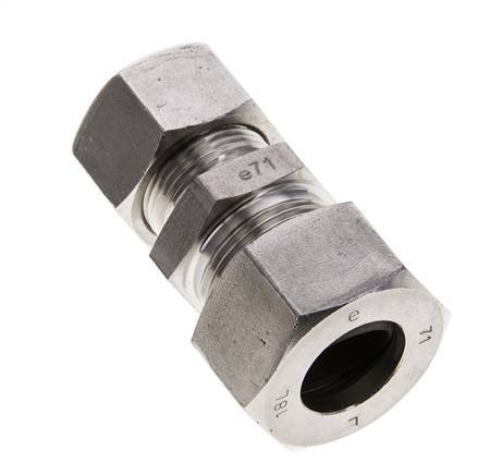 15L & 18L Stainless Steel Straight Cutting Fitting 315 bar ISO 8434-1