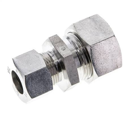 15L & 22L Stainless Steel Straight Cutting Fitting 160 bar ISO 8434-1