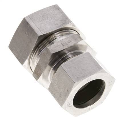 28L & 35L Stainless Steel Straight Cutting Fitting 160 bar ISO 8434-1