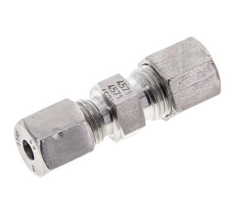 6S & 8S Stainless Steel Straight Cutting Fitting 630 bar ISO 8434-1