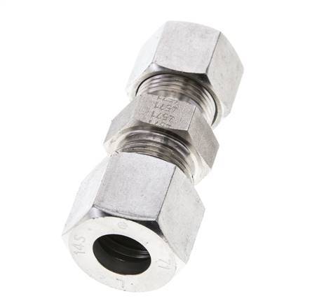 12S & 14S Stainless Steel Straight Cutting Fitting 630 bar ISO 8434-1