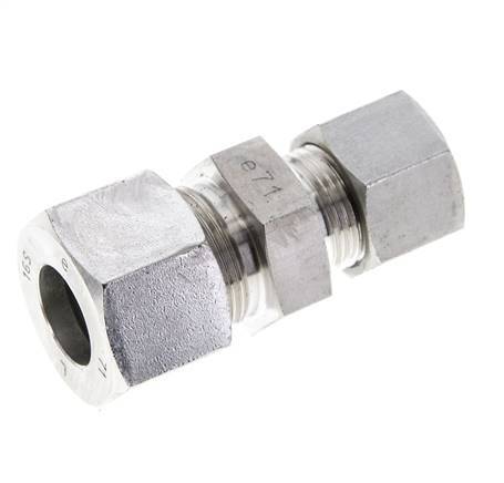 12S & 16S Stainless Steel Straight Cutting Fitting 400 bar ISO 8434-1