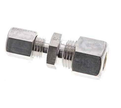 6L & 10L Stainless Steel Straight Compression Fitting 315 bar ISO 8434-1