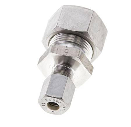 6L & 15L Stainless Steel Straight Compression Fitting 315 bar ISO 8434-1