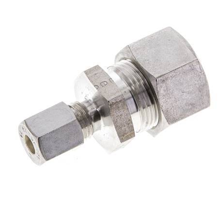 6L & 15L Stainless Steel Straight Compression Fitting 315 bar ISO 8434-1