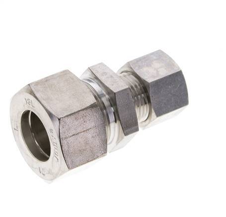12L & 18L Stainless Steel Straight Compression Fitting 315 bar ISO 8434-1