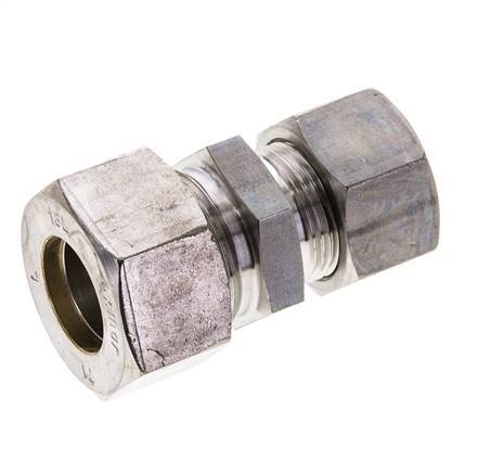 15L & 18L Stainless Steel Straight Compression Fitting 315 bar ISO 8434-1
