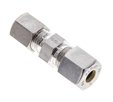 6S & 8S Stainless Steel Straight Compression Fitting 500 bar ISO 8434-1