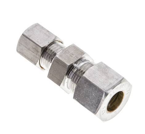 8S & 12S Stainless Steel Straight Compression Fitting 400 bar ISO 8434-1
