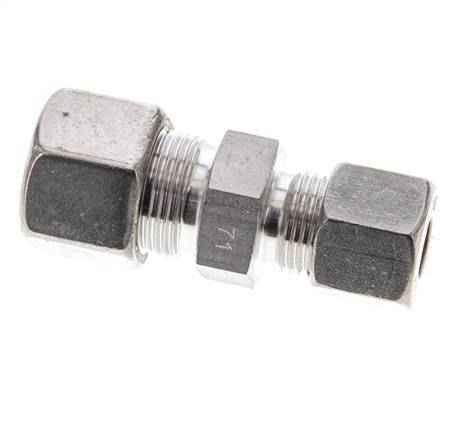 10S & 14S Stainless Steel Straight Compression Fitting 400 bar ISO 8434-1