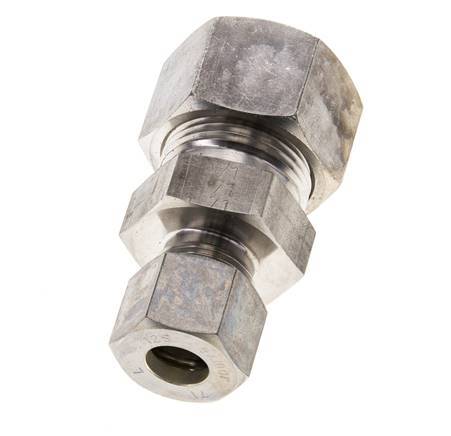 12S & 20S Stainless Steel Straight Compression Fitting 250 bar ISO 8434-1