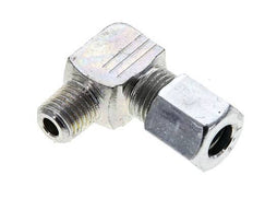 6LL & M8x1 (con) Verzinktes Stahl-Winkelstück mit Außengewinde 100 bar ISO 8434-1