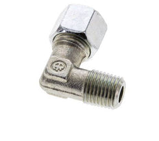 10L & M14x1,5 (con) Verzinkter Stahlwinkel-Schneidfitting mit Außengewinde 315 bar ISO 8434-1