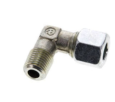 10L & M14x1,5 (con) Verzinkter Stahlwinkel-Schneidfitting mit Außengewinde 315 bar ISO 8434-1