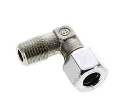 10L & M14x1,5 (con) Verzinkter Stahlwinkel-Schneidfitting mit Außengewinde 315 bar ISO 8434-1