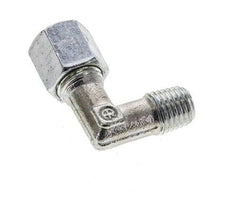 6S & M12x1,5 (con) Verzinkter Stahl-Winkelverschraubung mit Außengewinde 630 bar ISO 8434-1