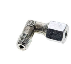 6S & M12x1,5 (con) Verzinkter Stahl-Winkelverschraubung mit Außengewinde 630 bar ISO 8434-1