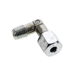 6S & M12x1,5 (con) Verzinkter Stahl-Winkelverschraubung mit Außengewinde 630 bar ISO 8434-1