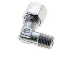 8S & M14x1,5 (con) Verzinkter Stahlwinkel mit Außengewinde 630 bar ISO 8434-1