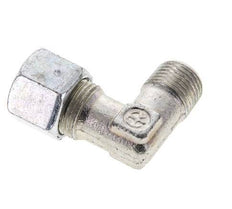 10S & M16x1.5 (con) Zink plated Steel Elbow Cutting Fitting with Male Threads 630 bar ISO 8434-1