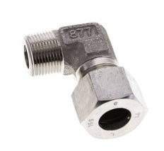 16S & M22x1.5 (con) Stainless Steel Elbow Cutting Fitting with Male Threads 400 bar ISO 8434-1